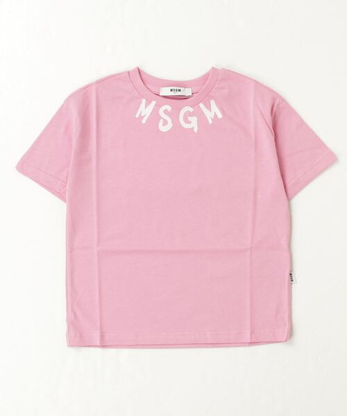 MSGM(エムエスジーエム)の「MSGM(エムエスジーエム)Kids & Junior ブランドロゴ半袖Tシャツカットソー(Tシャツ/カットソー・キッズ・ホワイト/ブラック/アイボリー/ピンク/レッド・6Y/8Y/14Y/4Y/10Y/12Y)」の21枚目の写真
