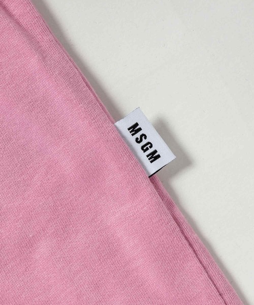 MSGM(エムエスジーエム)の「MSGM(エムエスジーエム)Kids & Junior ブランドロゴ半袖Tシャツカットソー(Tシャツ/カットソー・キッズ・ホワイト/ブラック/アイボリー/ピンク/レッド・6Y/8Y/14Y/4Y/10Y/12Y)」の15枚目の写真