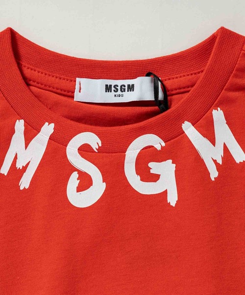 MSGM(エムエスジーエム)の「MSGM(エムエスジーエム)Kids & Junior ブランドロゴ半袖Tシャツカットソー(Tシャツ/カットソー・キッズ・ホワイト/ブラック/アイボリー/ピンク/レッド・6Y/8Y/14Y/4Y/10Y/12Y)」の17枚目の写真