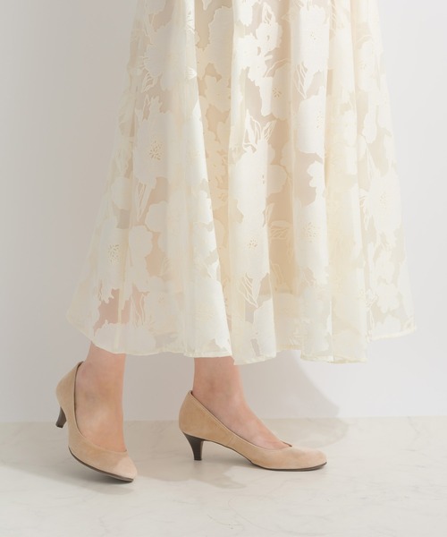 PICCIN（ピッチン）の「ジャガードオーガンジーパネルギャザースカート（スカート・レディース・ブラック/アイボリー・M）」の20枚目の写真