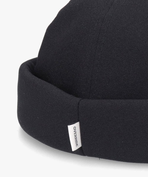 OVERRIDE（オーバーライド）の「OVERRIDE PE POPLIN ROLL CAP / オーバーライド（キャップ・メンズ・ブラック/ベージュ/ミント・58cm/60cm）」の9枚目の写真