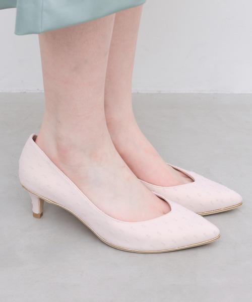 Launa lea（ラウナレア）の「【26春夏新色】Launa lea rich ゴールドラインパンプス(80009E)（パンプス・レディース・ピンクベージュ/ゴールド/シルバー/ブラック系その他/グレイッシュブルー/ベビーピンク/ミント/ピンク系その他2/ラベンダー/グレー系その他・21.5cm/22.0cm/22.5cm/23.0cm/23.5cm/24.0cm/24.5cm/25.0cm/25.5cm）」の9枚目の写真