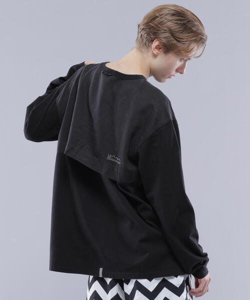 MANASTASH(マナスタッシュ)の「MANASTASH/マナスタッシュ/VENT L/S TEE '24/ベントロングスリーブTシャツ(Tシャツ/カットソー・メンズ・ホワイト/イエロー/ブラック・L/M/XL/S)」の8枚目の写真