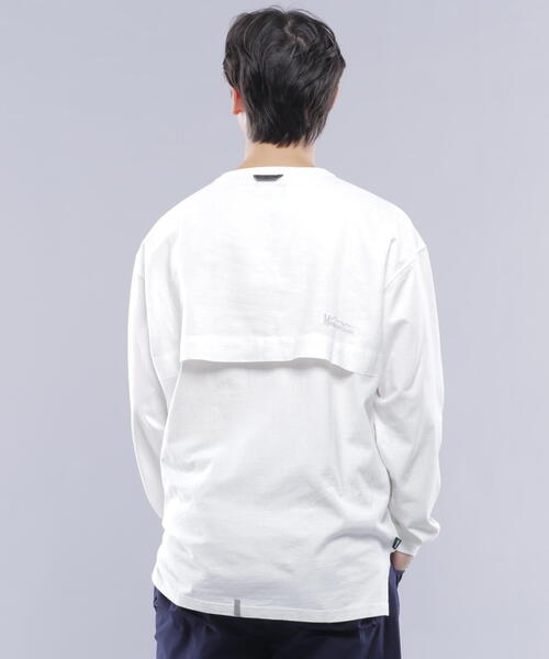 MANASTASH(マナスタッシュ)の「MANASTASH/マナスタッシュ/VENT L/S TEE '24/ベントロングスリーブTシャツ(Tシャツ/カットソー・メンズ・ホワイト/イエロー/ブラック・L/M/XL/S)」の12枚目の写真