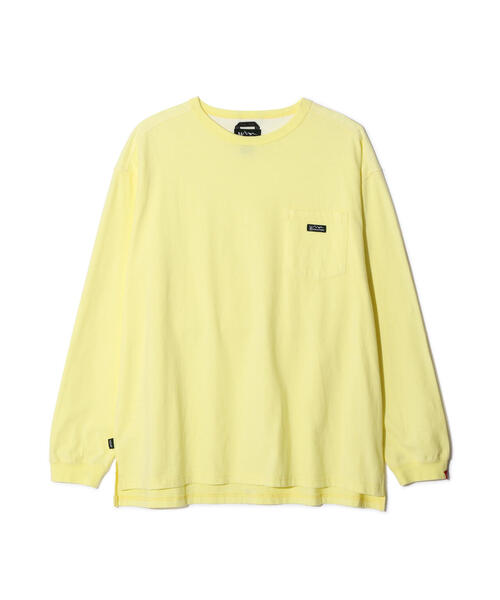 MANASTASH(マナスタッシュ)の「MANASTASH/マナスタッシュ/VENT L/S TEE '24/ベントロングスリーブTシャツ(Tシャツ/カットソー・メンズ・ホワイト/イエロー/ブラック・L/M/XL/S)」の15枚目の写真