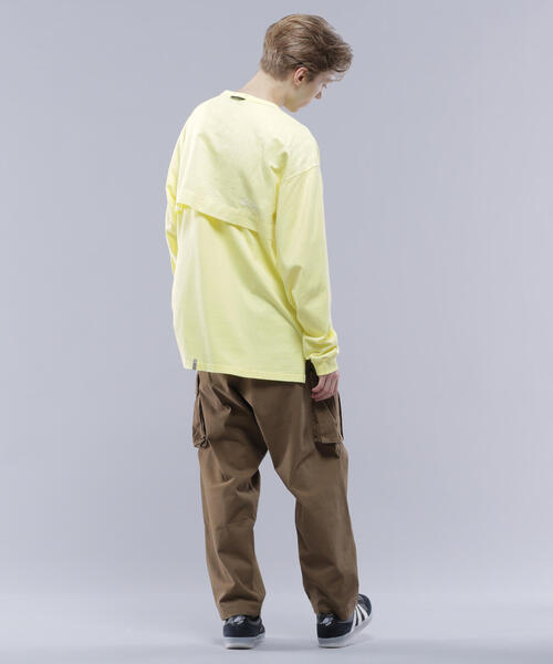 MANASTASH(マナスタッシュ)の「MANASTASH/マナスタッシュ/VENT L/S TEE '24/ベントロングスリーブTシャツ(Tシャツ/カットソー・メンズ・ホワイト/イエロー/ブラック・L/M/XL/S)」の19枚目の写真