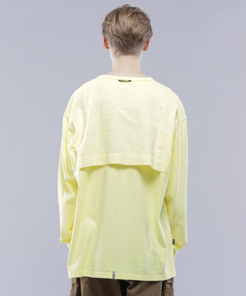 MANASTASH(マナスタッシュ)の「MANASTASH/マナスタッシュ/VENT L/S TEE '24/ベントロングスリーブTシャツ(Tシャツ/カットソー・メンズ・ホワイト/イエロー/ブラック・L/M/XL/S)」の21枚目の写真