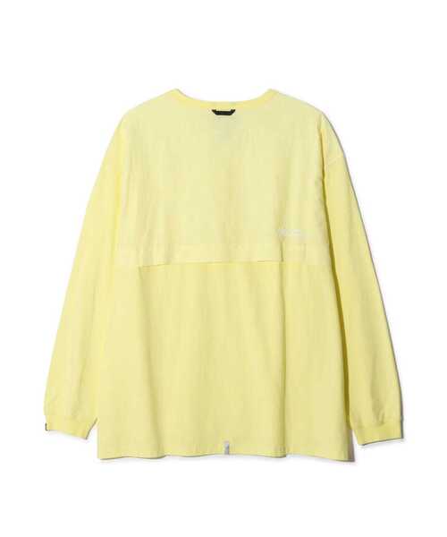 MANASTASH(マナスタッシュ)の「MANASTASH/マナスタッシュ/VENT L/S TEE '24/ベントロングスリーブTシャツ(Tシャツ/カットソー・メンズ・ホワイト/イエロー/ブラック・L/M/XL/S)」の2枚目の写真