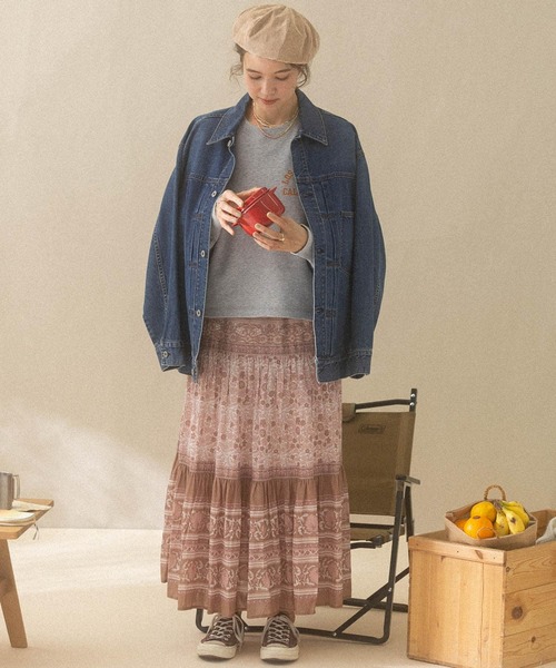 セール】『一部WEB限定サイズ』Ayakawasakiコラボプリントスカート