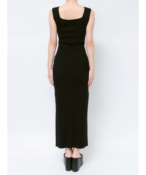 EMODA（エモダ）の「ベルトマークリブスリットワンピース（ワンピース・レディース・ライトブルー/ブラック/グレー・FREE）」の20枚目の写真