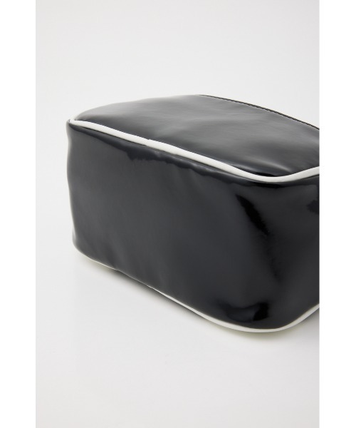 SLY（スライ）の「METAL CHARM MINI BOWLER BAG メタル チャーム ミニ ボウラー バッグ（ハンドバッグ・レディース・ネイビー/ブラック・FREE）」の11枚目の写真