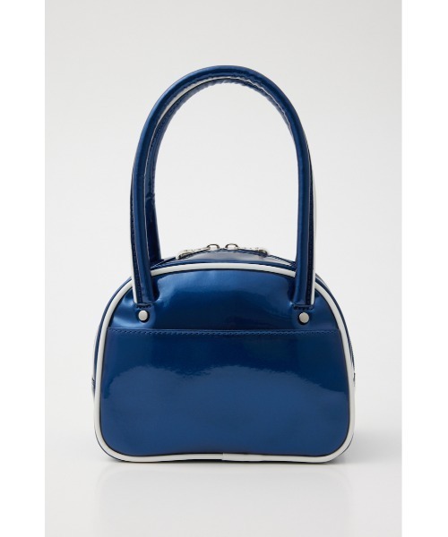 SLY（スライ）の「METAL CHARM MINI BOWLER BAG メタル チャーム ミニ ボウラー バッグ（ハンドバッグ・レディース・ネイビー/ブラック・FREE）」の16枚目の写真