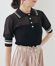 MAJESTIC LEGON | シャイニーシアーポロニット(ポロシャツ)