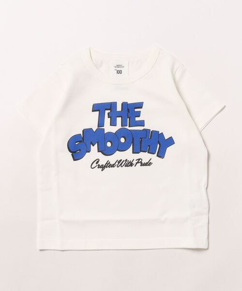 Smoothy(スムージー)の「SMOOTHY THE SMOOTHY Tee / スムージー ザ スムージー Tシャツ(Tシャツ/カットソー・キッズ・ホワイト×ブルー/ホワイト×ピンク・100/110/120/130/140/150/160)」の7枚目の写真