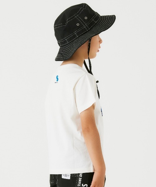 Smoothy(スムージー)の「SMOOTHY THE SMOOTHY Tee / スムージー ザ スムージー Tシャツ(Tシャツ/カットソー・キッズ・ホワイト×ブルー/ホワイト×ピンク・100/110/120/130/140/150/160)」の3枚目の写真