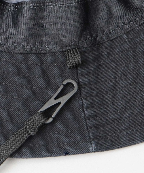 UNIVERSAL OVERALL（ユニバーサルオーバーオール）の「オレンジネームタグ ヴィンテージツイル サファリハット（ハット・メンズ・ブラック/カーキ・FREE）」の18枚目の写真