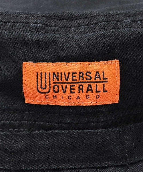 UNIVERSAL OVERALL（ユニバーサルオーバーオール）の「オレンジネームタグ ヴィンテージツイル サファリハット（ハット・メンズ・ブラック/カーキ・FREE）」の12枚目の写真