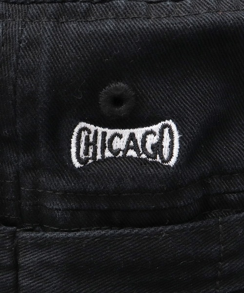 UNIVERSAL OVERALL（ユニバーサルオーバーオール）の「オレンジネームタグ ヴィンテージツイル サファリハット（ハット・メンズ・ブラック/カーキ・FREE）」の11枚目の写真