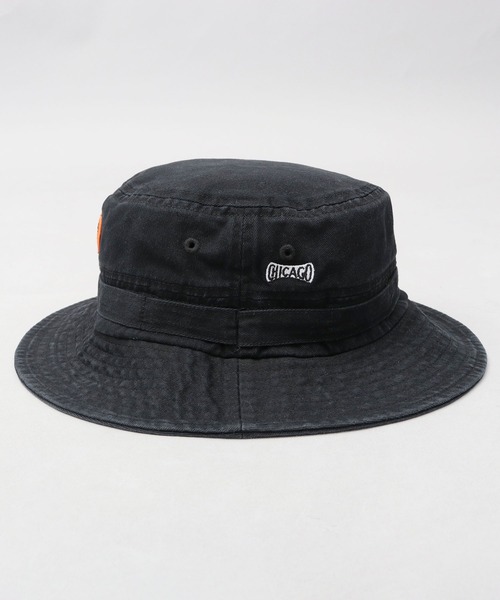 UNIVERSAL OVERALL（ユニバーサルオーバーオール）の「オレンジネームタグ ヴィンテージツイル サファリハット（ハット・メンズ・ブラック/カーキ・FREE）」の6枚目の写真