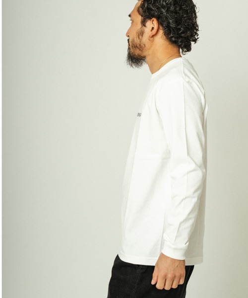 BIG MIKE ビックマイク/ ベーシックロゴ 長袖フロントバックプリントTシャツ ロンT // 102118305（Tシャツ/カットソー）｜BIG MIKE（ビッグマイク）