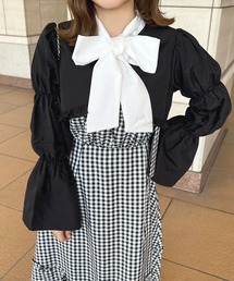 ボウタイマムルークブラウス【ZOZOTOWN限定アイテム】