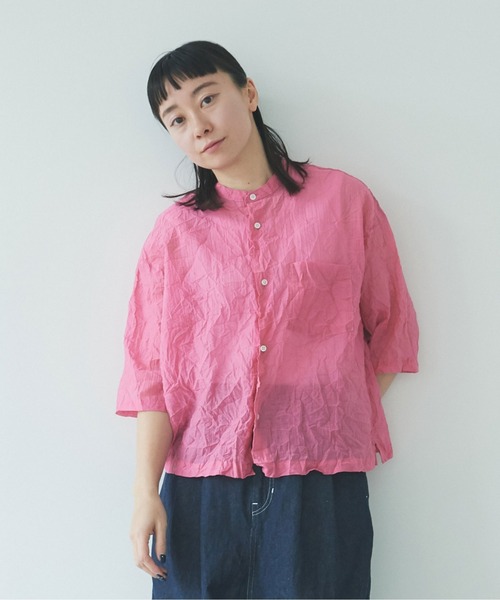 yuni（ユニ ）の「コットンナイロン キャッチワッシャーショート