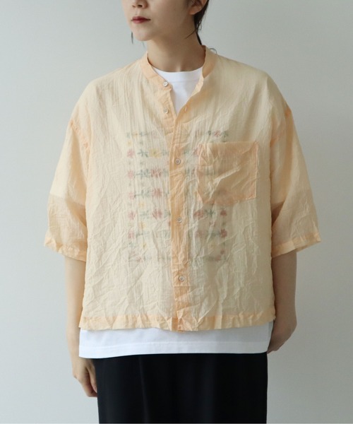 yuni（ユニ ）の「コットンナイロン キャッチワッシャーショート