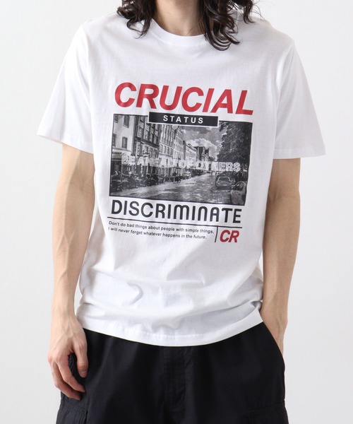 FUNALIVE(ファンアライブ)の「フォトプリント半袖クルーTシャツ(Tシャツ/カットソー・メンズ・ホワイト/ブルー系その他/モカ/スミクロ/グリーン系その他/ネイビー/ブラック系/ブラック/ホワイト系1/ホワイト系/ブルー系その他2/ピンク・LL/L/M)」の18枚目の写真