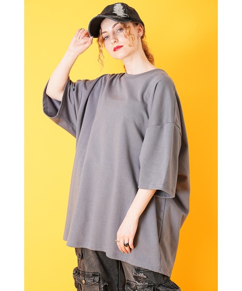 a.p.o.v.(エーピーオービー)の「a.p.o.v. カラーバリエーションビッグポンチTシャツ(Tシャツ/カットソー・メンズ・アッシュグレー/ホワイト/ブルーグレー/ブラック/ブルー/カーキ/グレー/イエロー/オレンジ・ONE SIZE)」の20枚目の写真