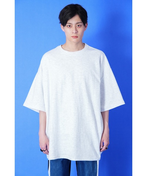 a.p.o.v.（エーピーオービー）の「a.p.o.v. カラーバリエーションビッグポンチTシャツ（Tシャツ/カットソー・メンズ・アッシュグレー/ホワイト/ブルーグレー/ブラック/ブルー/カーキ/グレー/イエロー/オレンジ・ONE SIZE）」の15枚目の写真