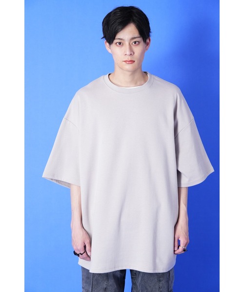 a.p.o.v.（エーピーオービー）の「a.p.o.v. カラーバリエーションビッグポンチTシャツ（Tシャツ/カットソー・メンズ・アッシュグレー/ホワイト/ブルーグレー/ブラック/ブルー/カーキ/グレー/イエロー/オレンジ・ONE SIZE）」の19枚目の写真