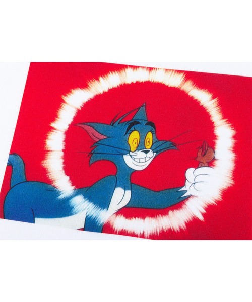 MEDICOM TOY LIFE ENTERTAINMENT(メディコムトイライフエンターテイメント)の「MLE<TOM and JERRY> T-SHIRT_B (TOM)(Tシャツ/カットソー・メンズ・ホワイト・XX-LARGE/X-LARGE/LARGE/MEDIUM/SMALL)」の2枚目の写真