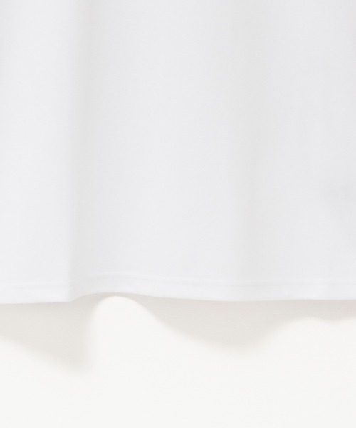 NAVY（ネイビー）の「NAVY 倍速DRY ジョーゼットショートスリーブTEE（Tシャツ/カットソー・メンズ・ブラック/ホワイト/チャコールグレー/ブルーグレー・S/M/XXL/XL/L）」の8枚目の写真