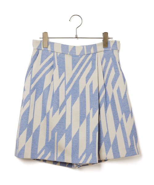 ADAM ET ROPE'(アダムエロペ)の「ジャガードハーフパンツ(その他パンツ・レディース・ブラック系その他/サックスブルー・36/38)」の10枚目の写真