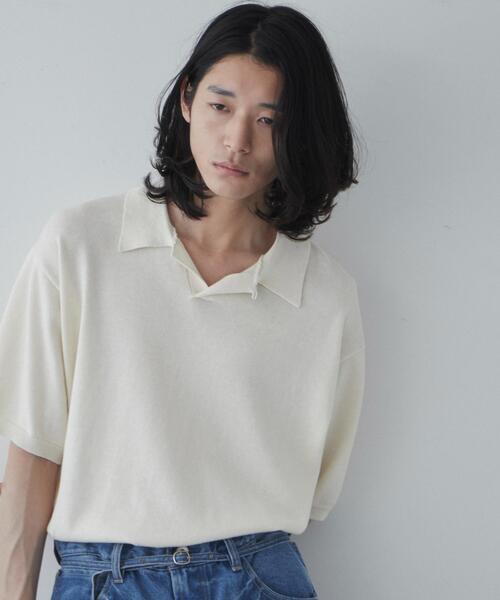 セール】WEGO/スキッパーニットポロ（ニット/セーター）｜THE