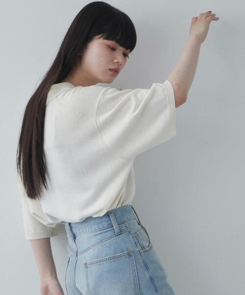 THE STANDARD（ザスタンダード）の「WEGO/スキッパーニットポロ（ニット/セーター・メンズ・オフホワイト/ダークグレー・MEDIUM/LARGE）」の20枚目の写真