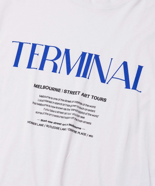 CHIGNON（シニヨン）の「CHIGNON TERMINAL ロゴTee 8642-366KO（Tシャツ/カットソー・レディース・チャコールグレー/キナリ/グレー・F）」の18枚目の写真