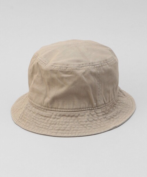 NIKE（ナイキ）の「NIKE（ナイキ）ウォッシュバケットハット／WASH BUCKET HAT（ハット・レディース・ブラック/ホワイト/ベージュ・FREE）」の5枚目の写真