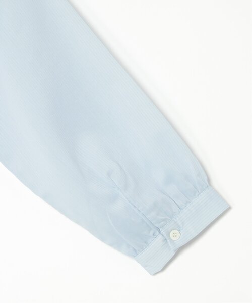 ikka(イッカ)の「シアストライプバンドカラーシャツ(シャツ/ブラウス・レディース・チャコール/ブルー系/ベージュ・M/L/S)」の19枚目の写真