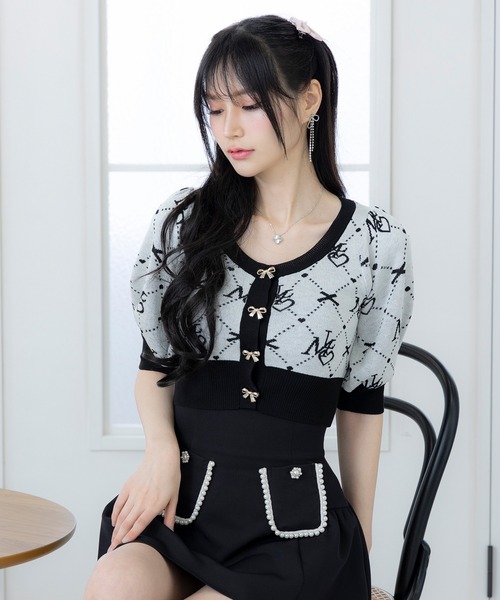 ディーゼル♡ニット美品です♡専用になりました‼️ 毛玉になりにくい】ラメメッシュニット/洗える（ニット/セーター