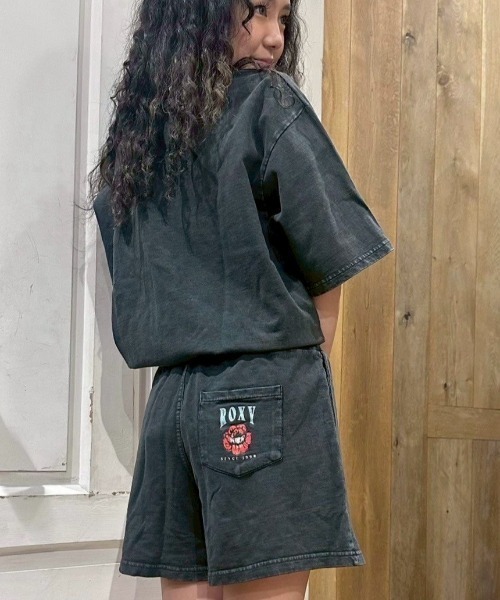 ROXY（ロキシー）の「RED BUD SHORTS/ロキシーセットアップ対応ショートパンツ（その他パンツ・レディース・アクア/ブラック/グレー・MEDIUM/LARGE/SMALL）」の3枚目の写真