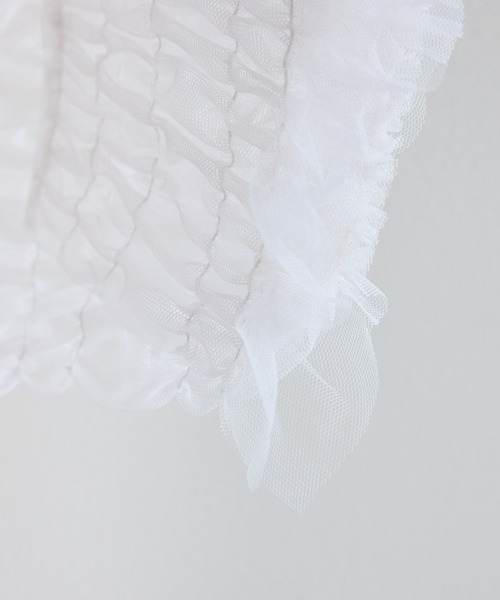 CIAOPANIC TYPY（チャオパニックティピー）の「■【KIDS】2WAY縦シャーリングベスト（タンクトップ・キッズ・ブラック/ホワイト・XX-LARGE/X-LARGE/MEDIUM）」の5枚目の写真