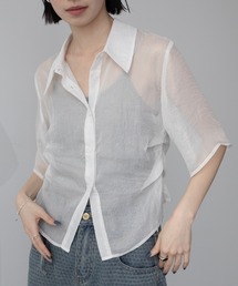 VACANCY | タックシアーシャイニーシャツ(シャツ/ブラウス)