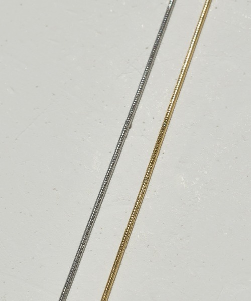 GOLDY（ゴールディ）の「【金属アレルギー軽減】コイン × スネーク チェーン ステンレス ネックレス（ネックレス・レディース・ゴールド/シルバー・FREE）」の7枚目の写真