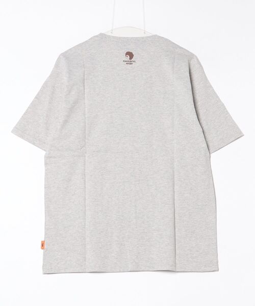 KRIFF MAYER（クリフメイヤー）の「Afro-kun short sleeve T-shirt / アフロくん半袖Ｔシャツ unisex（Tシャツ/カットソー・メンズ・ホワイト系/オフホワイト/グレー/グレー系/チャコールグレー/チャコール・M/L/XL）」の7枚目の写真