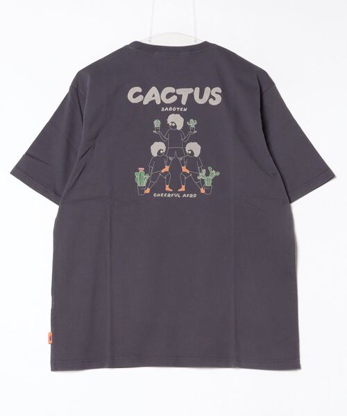 KRIFF MAYER（クリフメイヤー）の「Afro-kun short sleeve T-shirt / アフロくん半袖Ｔシャツ unisex（Tシャツ/カットソー・メンズ・ホワイト系/オフホワイト/グレー/グレー系/チャコールグレー/チャコール・M/L/XL）」の8枚目の写真