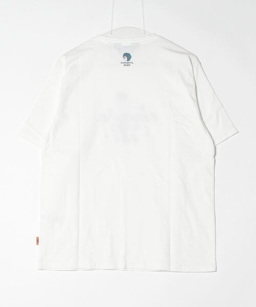 KRIFF MAYER（クリフメイヤー）の「Afro-kun short sleeve T-shirt / アフロくん半袖Ｔシャツ unisex（Tシャツ/カットソー・メンズ・ホワイト系/オフホワイト/グレー/グレー系/チャコールグレー/チャコール・M/L/XL）」の11枚目の写真