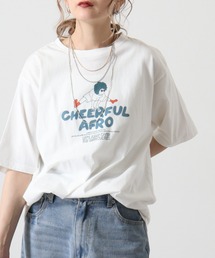 Afro-kun short sleeve T-shirt / アフロくん半袖Ｔシャツ unisex