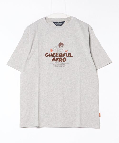 KRIFF MAYER（クリフメイヤー）の「Afro-kun short sleeve T-shirt / アフロくん半袖Ｔシャツ unisex（Tシャツ/カットソー・メンズ・ホワイト系/オフホワイト/グレー/グレー系/チャコールグレー/チャコール・M/L/XL）」の16枚目の写真