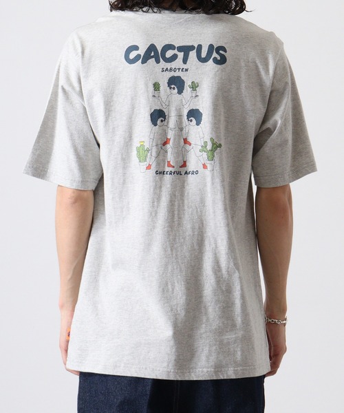 KRIFF MAYER（クリフメイヤー）の「Afro-kun short sleeve T-shirt / アフロくん半袖Ｔシャツ unisex（Tシャツ/カットソー・メンズ・ホワイト系/オフホワイト/グレー/グレー系/チャコールグレー/チャコール・M/L/XL）」の21枚目の写真